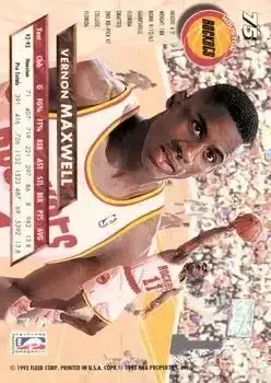Back of Vernon Maxwell
