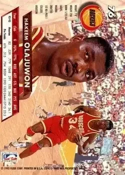 Back of Hakeem Olajuwon