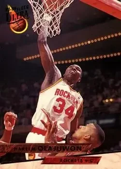 Front of Hakeem Olajuwon