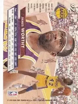 Back of James Worthy