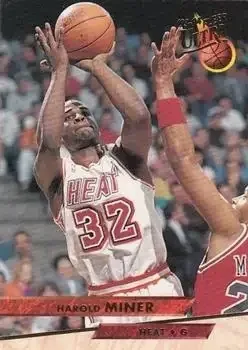 1993-94 Ultra #100 Harold Miner