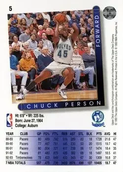 Back of Chuck Person