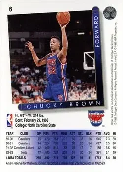 Back of Chucky Brown