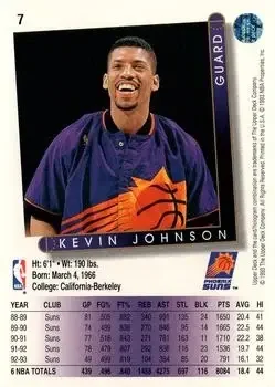 Back of Kevin Johnson