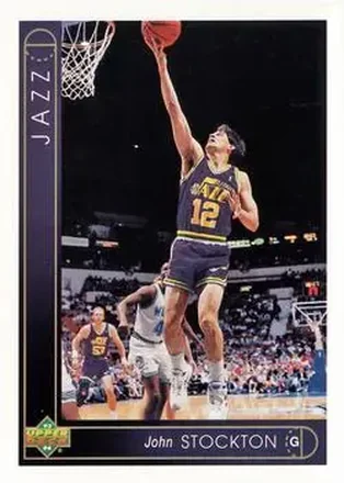 1993-94 Upper Deck #12 - John Stockton - Utah Jazz