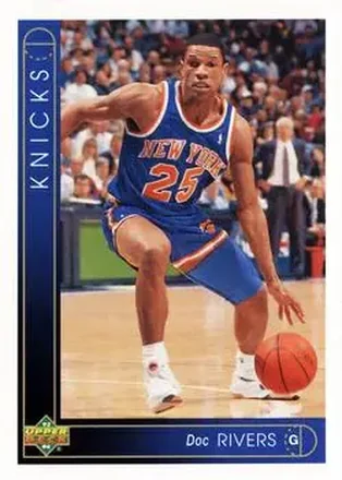 1993-94 Upper Deck #36 - Doc Rivers - New York Knicks
