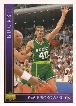 1993-94 Upper Deck French #7 Frank Brickowski