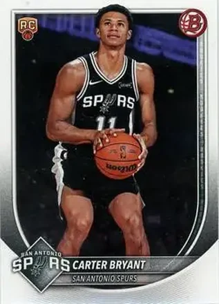 2025-26 Bowman #14 - Carter Bryant - San Antonio Spurs 2025-26 Bowman #14 - Carter Bryant - San Antonio Spurs