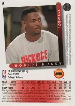 Back of Robert Horry