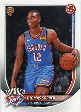 2025-26 Bowman #15 - Thomas Sorber - Oklahoma City Thunder 2025-26 Bowman #15 - Thomas Sorber - Oklahoma City Thunder