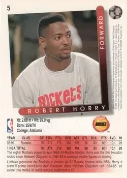 Back of Robert Horry