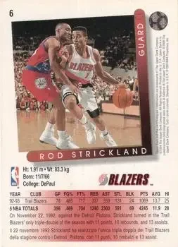 Back of Rod Strickland