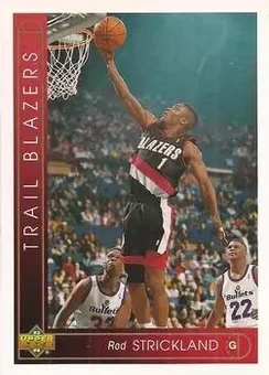 1993-94 Upper Deck Italian #6 - Rod Strickland - Portland Trail Blazers