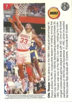 Back of Otis Thorpe