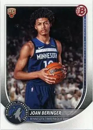 2025-26 Bowman #17 - Joan Beringer - Minnesota Timberwolves