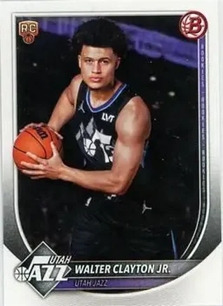 2025-26 Bowman #18 - Walter Clayton Jr. - Utah Jazz