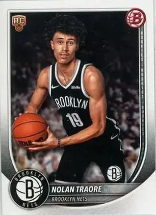 2025-26 Bowman #19 - Nolan Traoré - Brooklyn Nets