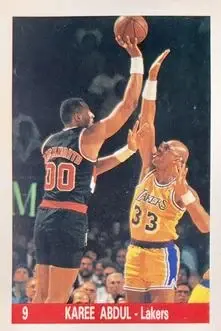 1992 A Magia NBA stickers (Portuguese) #9 Kareem Abdul-Jabbar