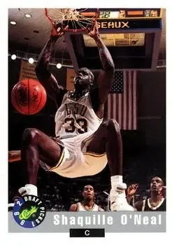 Front of Shaquille O'Neal