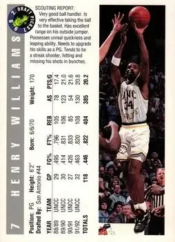 Back of Henry Williams