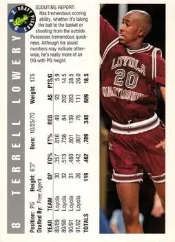 Back of Terrell Lowery