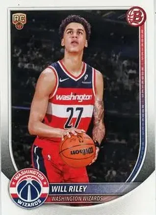 2025-26 Bowman #21 - Will Riley - Washington Wizards