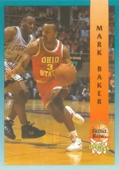 1992 Front Row Draft Picks #4 Mark Baker