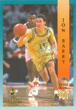 1992 Front Row Draft Picks #5 Jon Barry