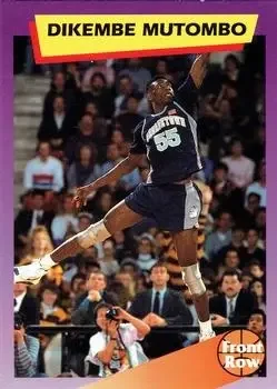 Front of Dikembe Mutombo