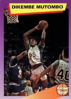 1992 Front Row Dream Picks #7 Dikembe Mutombo