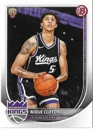 2025-26 Bowman #24 - Nique Clifford - Sacramento Kings