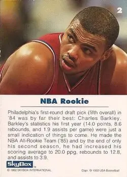 Back of Charles Barkley