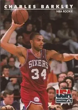 1992 SkyBox USA #2 Charles Barkley