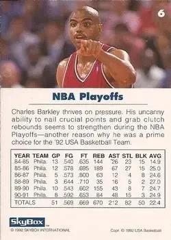 Back of Charles Barkley