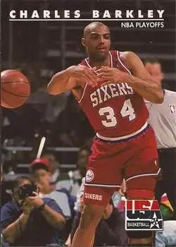 1992 SkyBox USA #6 Charles Barkley