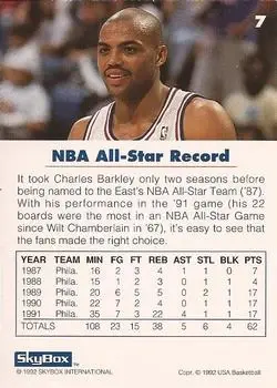 Back of Charles Barkley