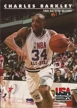 1992 SkyBox USA #7 Charles Barkley