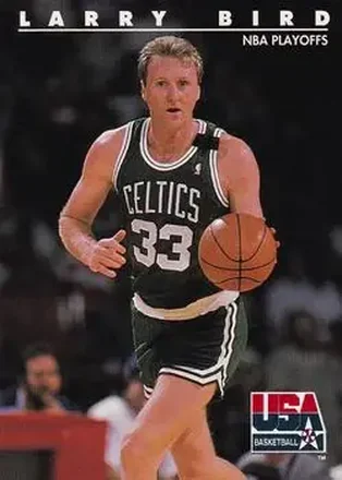 1992 SkyBox USA #15 - Larry Bird - USA