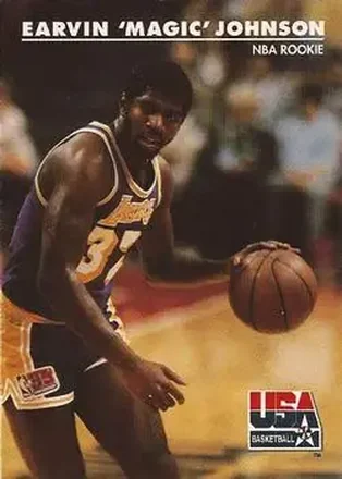 1992 SkyBox USA #29 - Magic Johnson - USA