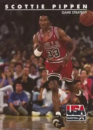 1992 SkyBox USA #66 - Scottie Pippen - USA