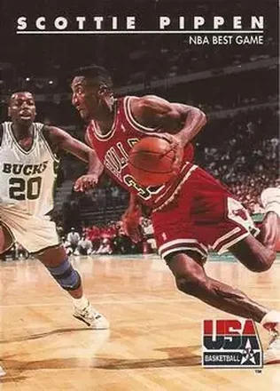 1992 SkyBox USA #67 - Scottie Pippen - USA
