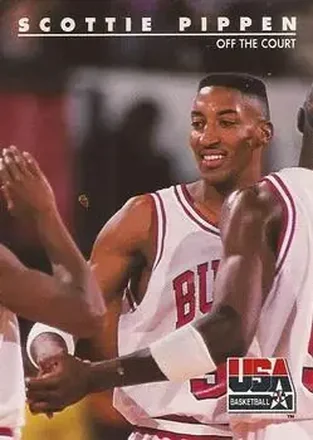 1992 SkyBox USA #68 - Scottie Pippen - USA