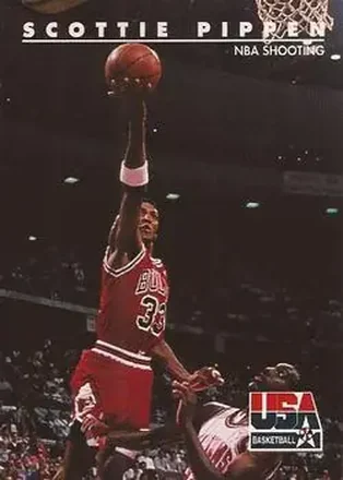 1992 SkyBox USA #71 - Scottie Pippen - USA