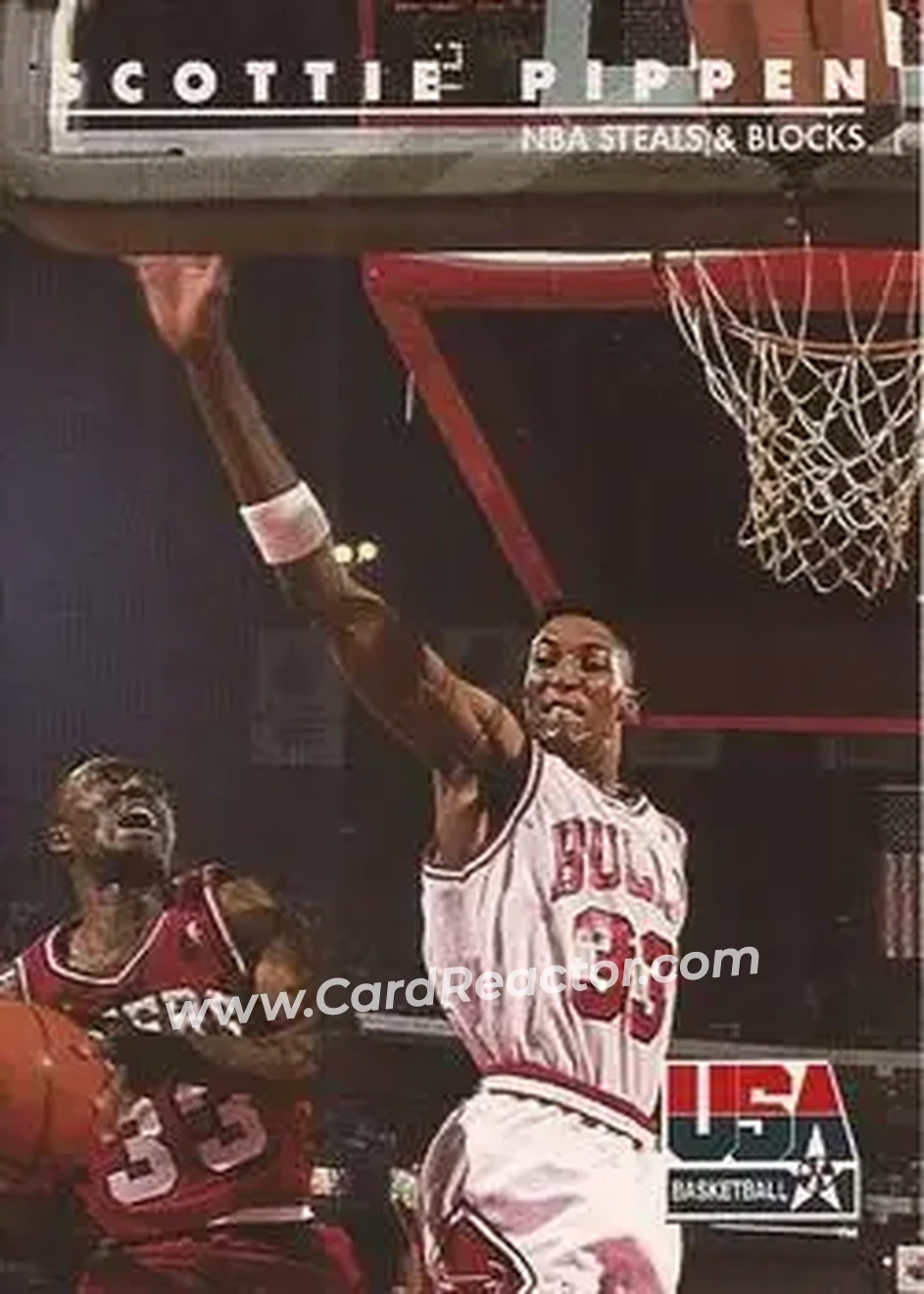 1992 SkyBox USA #72 - Scottie Pippen - USA - Front