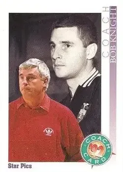 1992 Star Pics #5 Bobby Knight