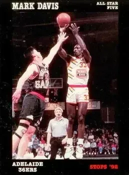 1992 Stops NBL #3 Mark Davis