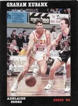 1992 Stops NBL #6 Graham Kubank