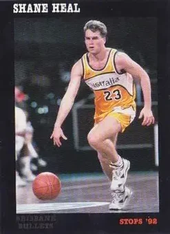 1992 Stops NBL #9 - Shane Heal - Brisbane Bullets