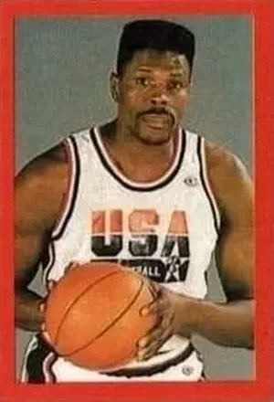 1992-93 Elite Foods Israeli NBA Stickers #7 Patrick Ewing