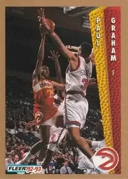 1992-93 Fleer #3 Paul Graham